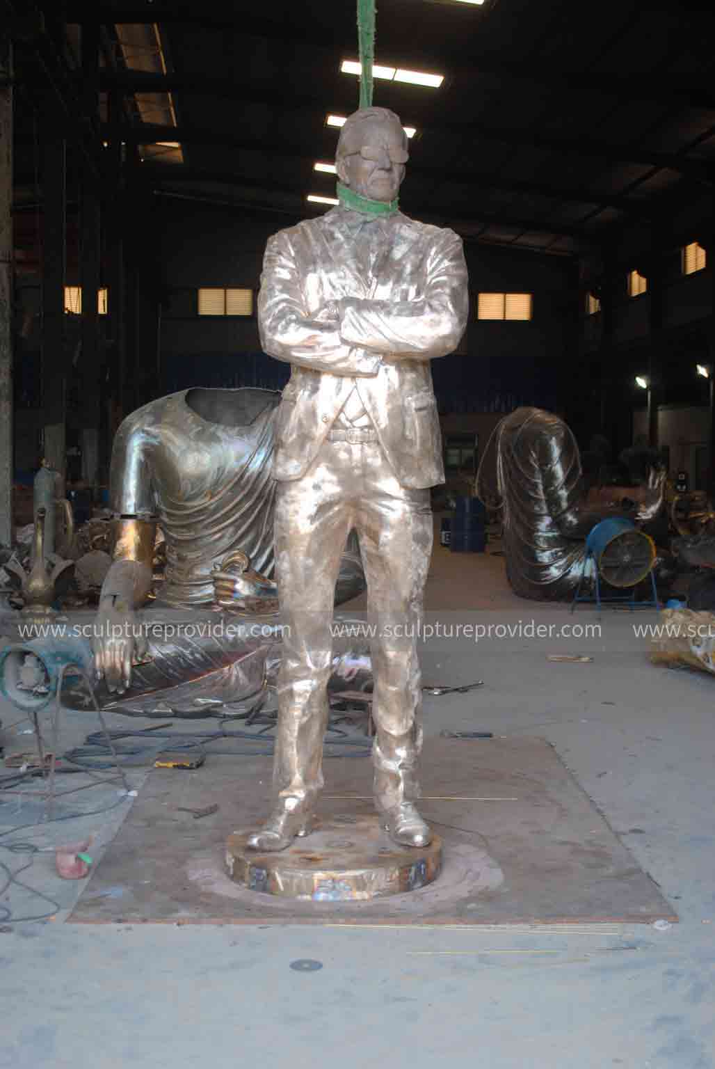 making a bronze sculpture