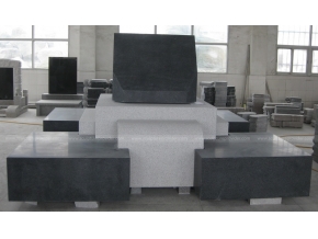 escultura de base de granito escultura abstracta, escultura de tierra de granito, escultura decorativa de granito
